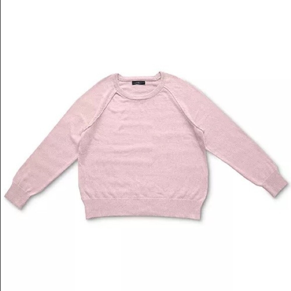 Karen Scott Crewneck Sweatshirt Pink Size XL